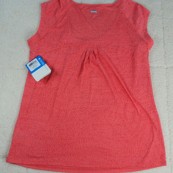 NWT Columbia Salmon Tank Top Size Small NEW - Picture 2 of 8